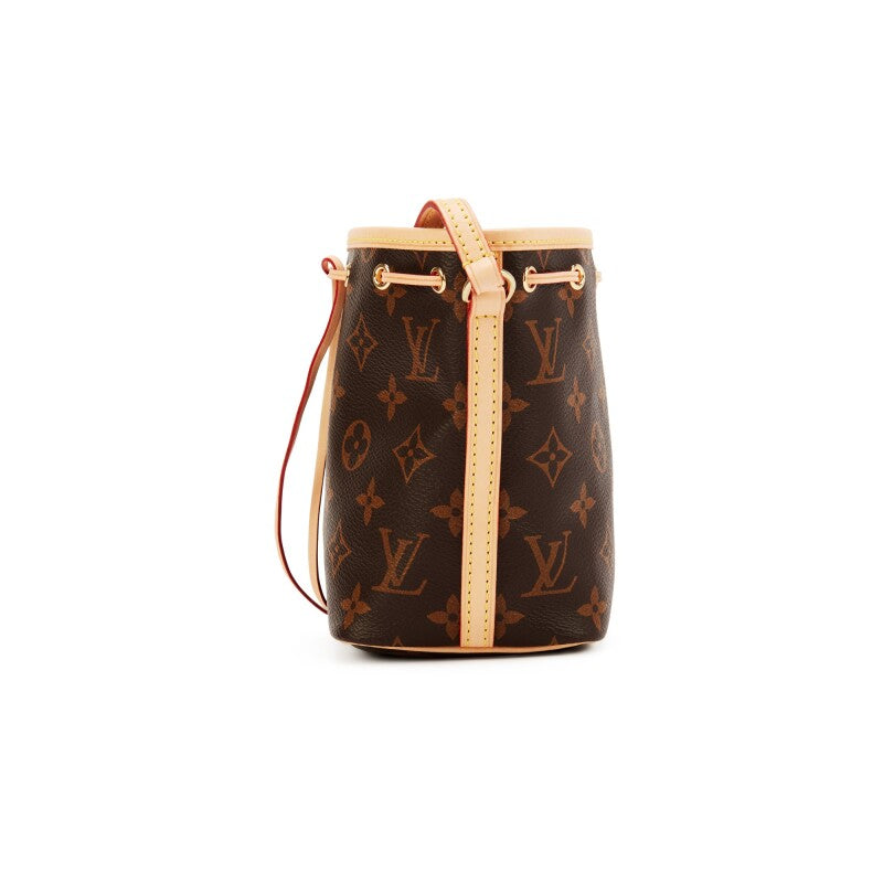 Louis Vuitton
Monogram Coated Canvas Nano Noé Gold Hardware, 2020