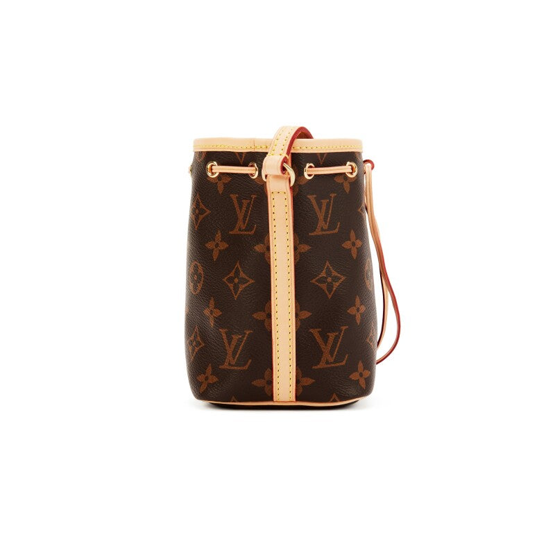 Louis Vuitton
Monogram Coated Canvas Nano Noé Gold Hardware, 2020