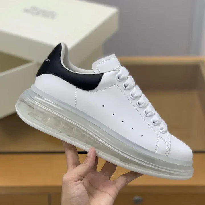 ALEXANDER MCQUEEN CLASSICA CON GOMMA TRASPARENTE