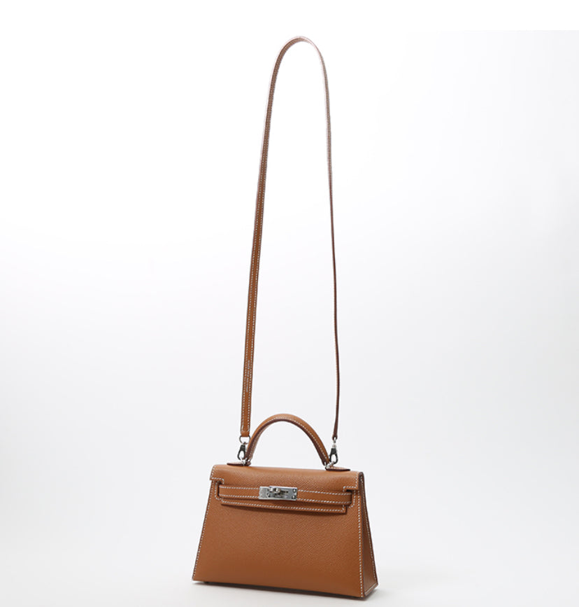 Borsa Hermès Kelly 20 cm in pelle Epsom gold