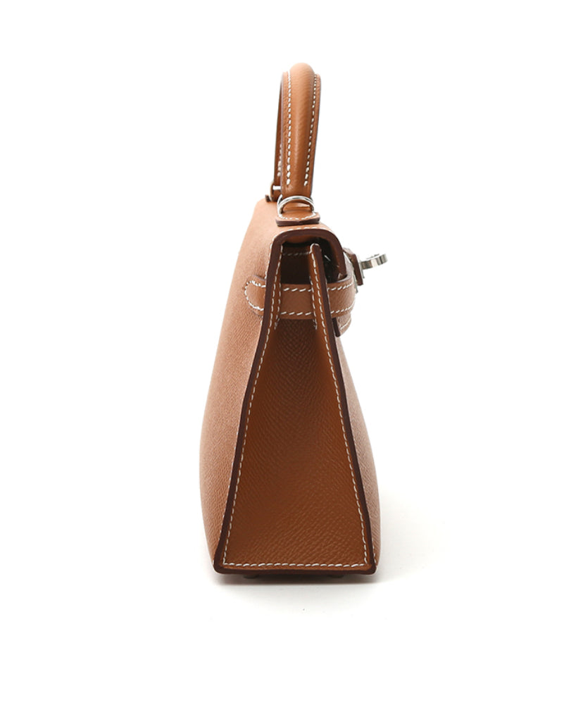 Borsa Hermès Kelly 20 cm in pelle Epsom gold