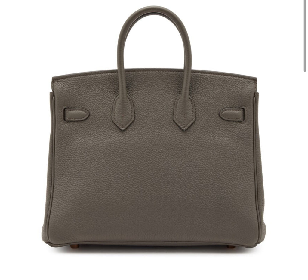 Birkin 25 cm Etain Togo