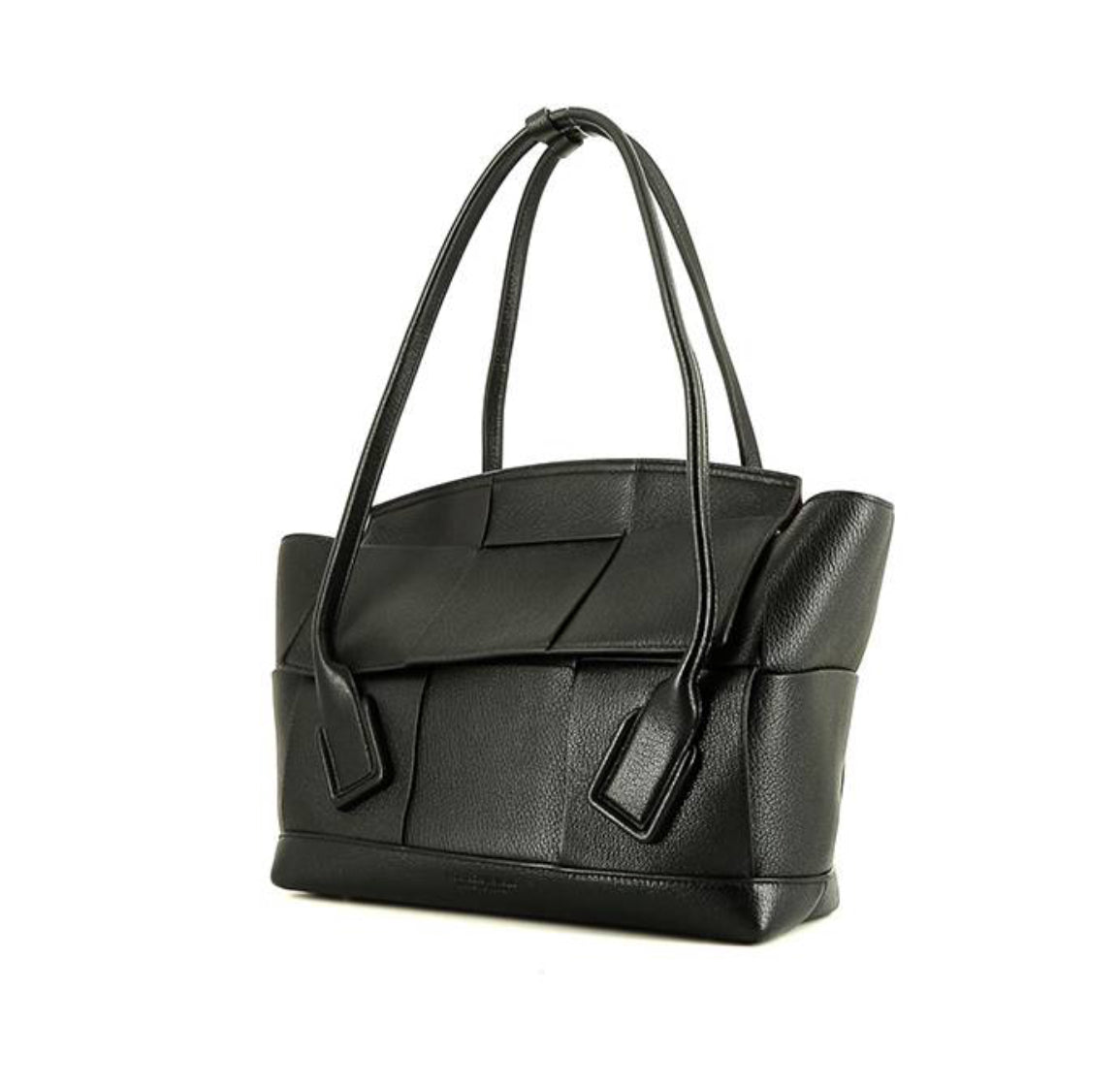 Borsa Bottega Veneta Arco 33 in pelle nera