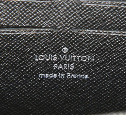 Portafogli Louis Vuitton Zippy in pelle Epi blu con motivo