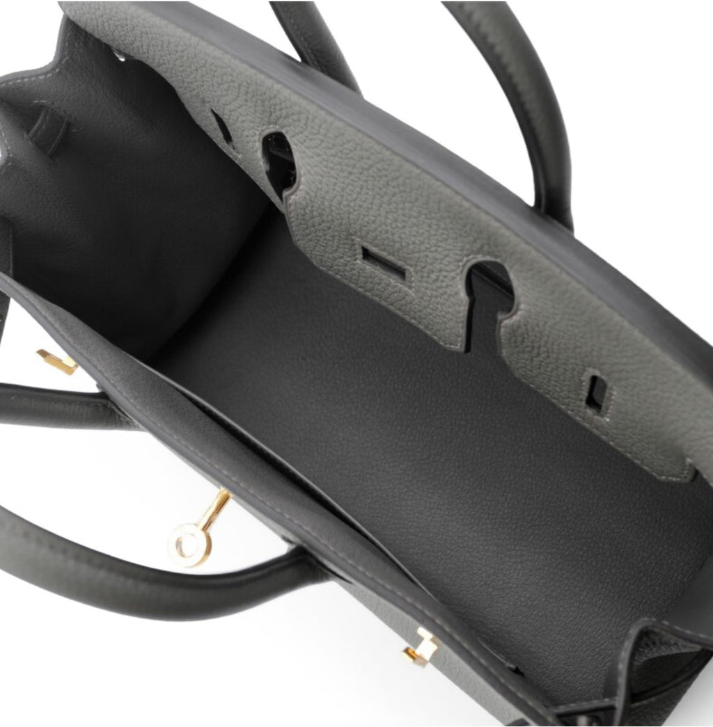 Birkin 25 cm Gris Mayer Togo