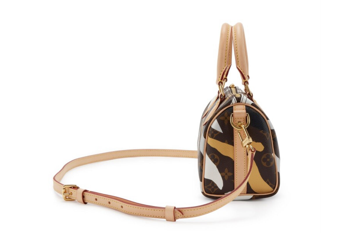 Louis Vuitton
Multicolor Monogram LOL Coated Canvas League of Legends Speedy BB Gold Hardware, 2020