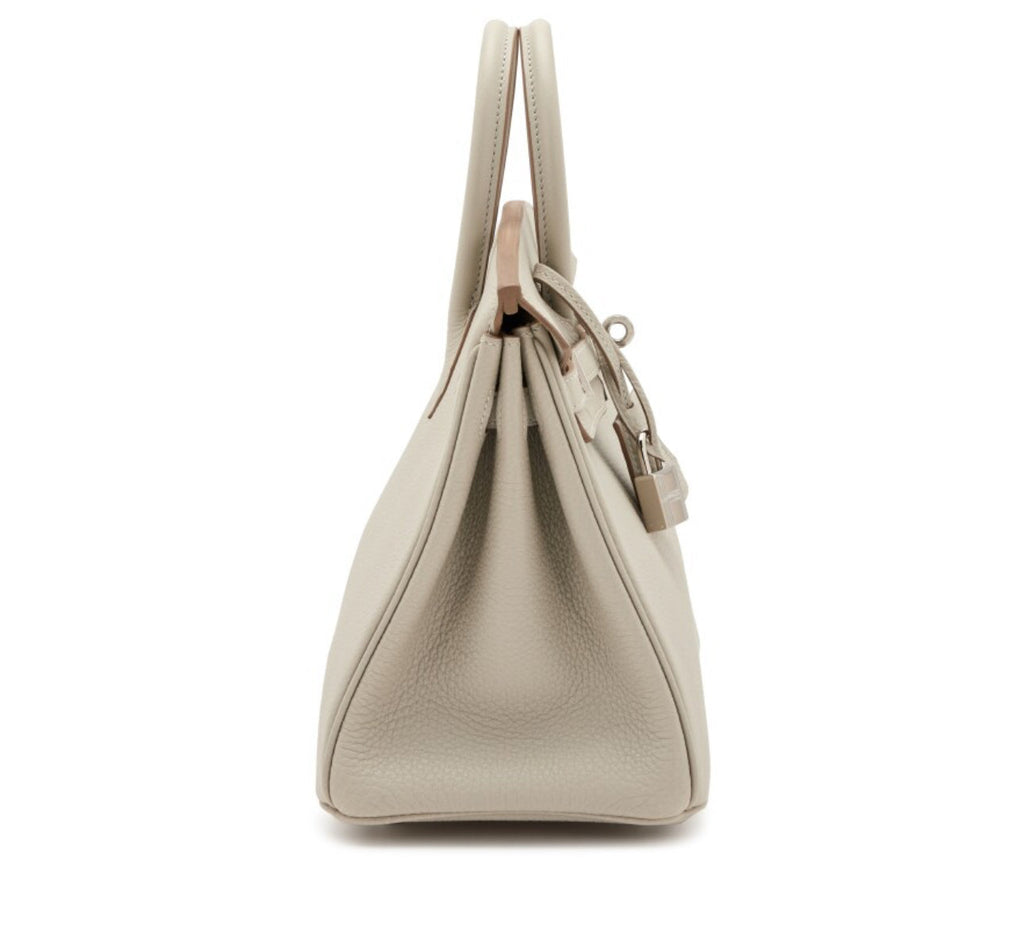 Birkin 25 cm Gris Perle