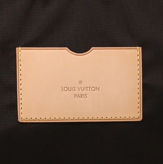Valigia flessibile Louis Vuitton Pegase in tela monogram e pelle naturale