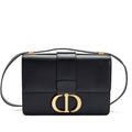 Christian Dior
Black Calfskin 30 Montaigne Bag Gold Hardware, 2022