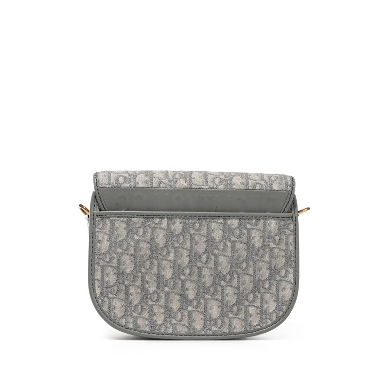 Christian Dior
Grey Oblique Canvas Medium Bobby Bag Gold Hardware