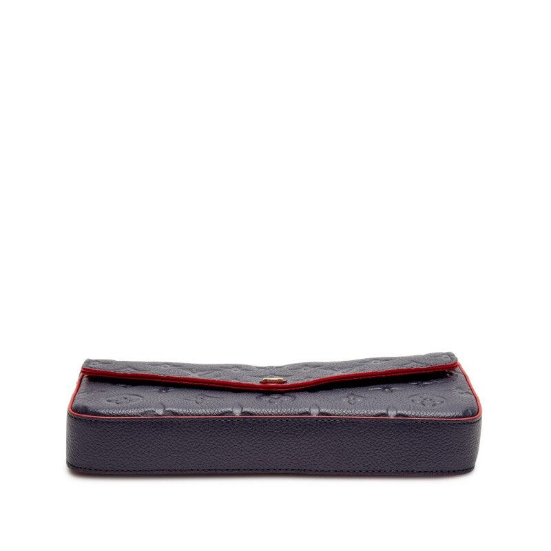 Louis Vuitton
Ebene Monogram Canvas Félicie Pochette Gold Hardware, 2021