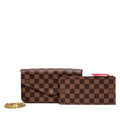 Louis Vuitton
Brown Damier Ebene Félicie Pochette Gold Hardware, 2021