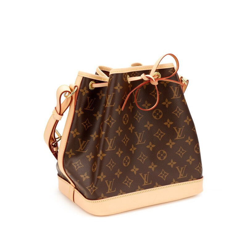 Louis Vuitton
Ebene Monogram Coated Canvas Petit Noé Gold Hardware, 2021-2022
