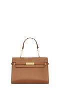 BORSA MANHATTAN TOP-HANDLE IN PELLE BOX SAINT LAURENT