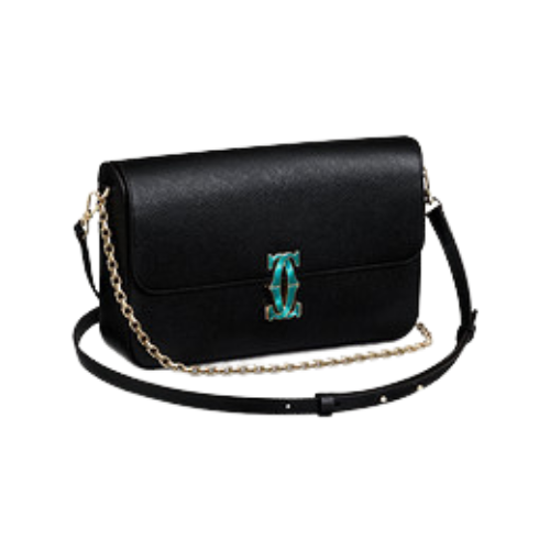 BORSA CON CATENA MODELLO PICCOLO, C DE CARTIER