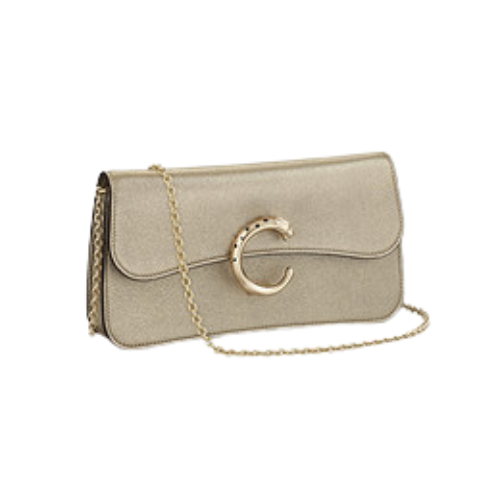 BORSA CON CATENA MODELLO MINI, PANTHÈRE DE CARTIER