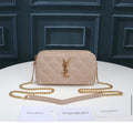 YSL MINI BAG IN MATELASSÉ PINK