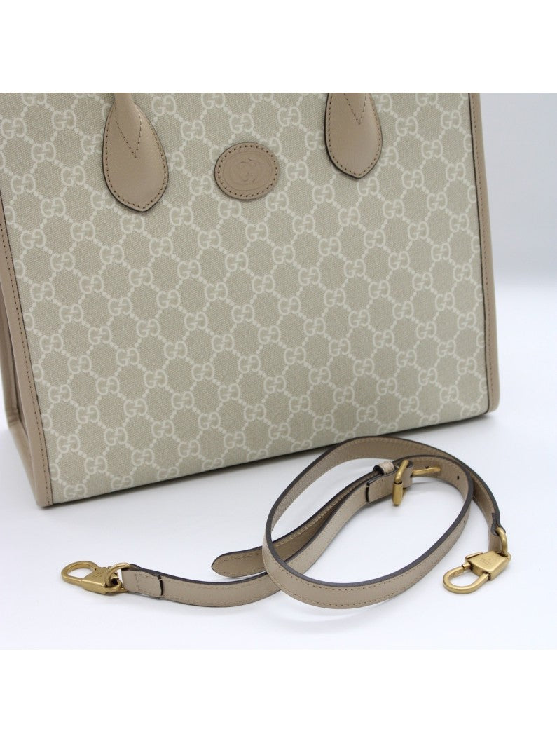 Borsa Gucci Con Incrocio GG Misura Piccola