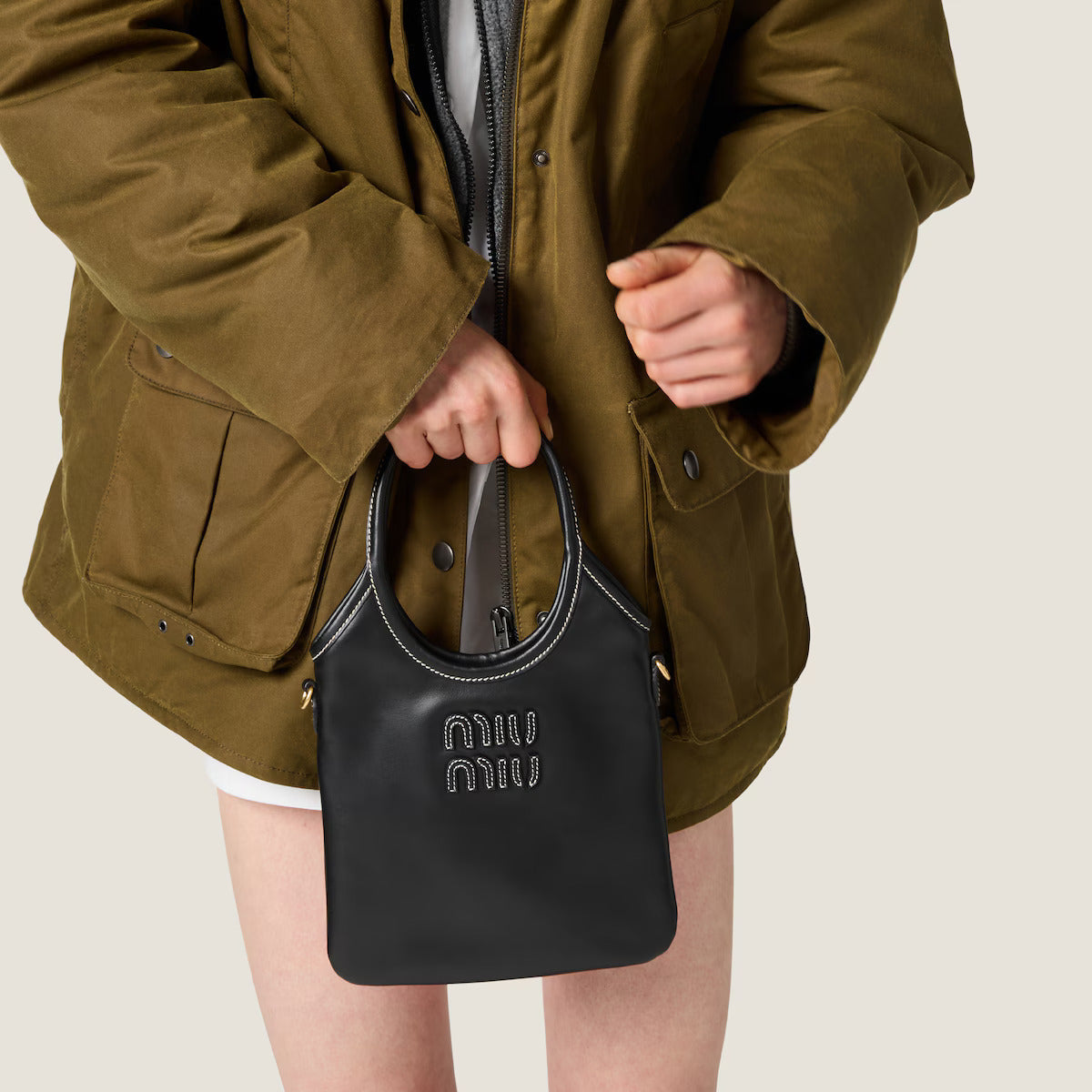 Borsa a mano IVY in pelle