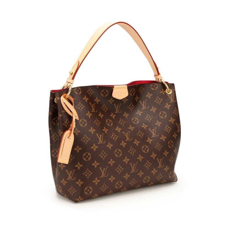 Louis Vuitton Ebene Monogram Coated Canvas Graceful PM Gold Hardware, 2021-2022