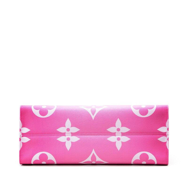 Louis Vuitton Red Tie-Dye Giant Monogram Escale Coated Canvas OnTheGo GM Silver Hardware, 2020