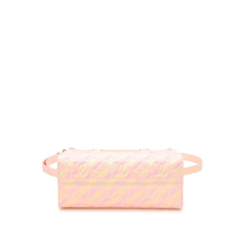 Louis Vuitton Pink and Yellow Monogram Empreinte OnTheGo PM Gold Hardware, 2022